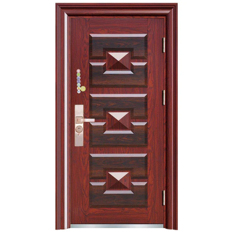 Sound Insulation External House Front Door with Security Lock