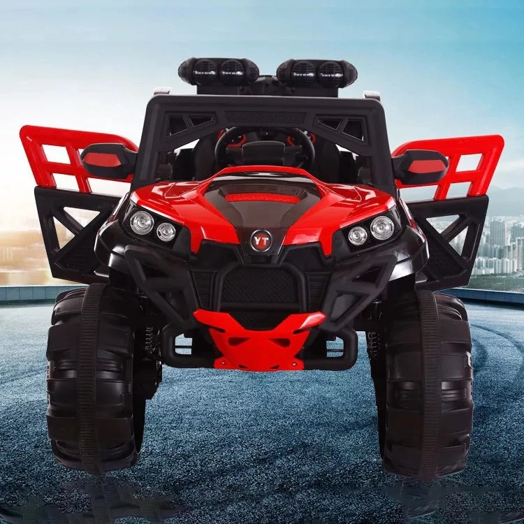 Multi-Function Remote Control Safety 4WD 12V Power Kid Electric Car