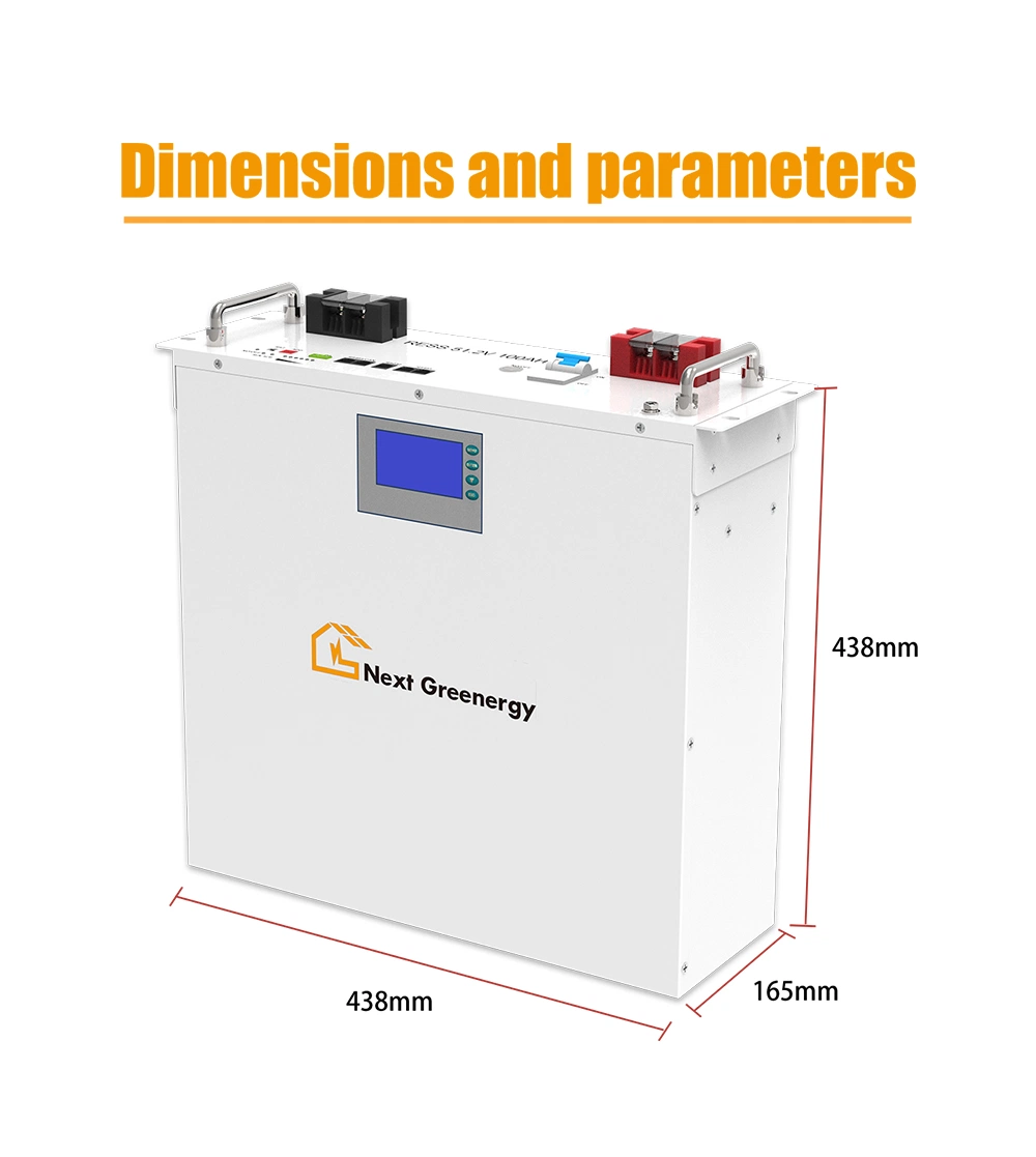 Nextgreenergy Hot Selling 48V 51.2V 100ah 5kw 10kw Lithium Battery Energy Storage Battery