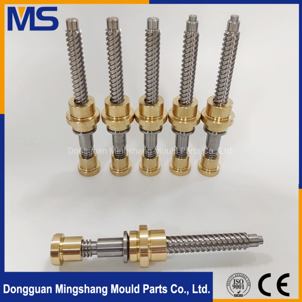 El eje del motor Eje de acero inoxidable eje mecánico de mecanizado CNC/tornillo molde Core