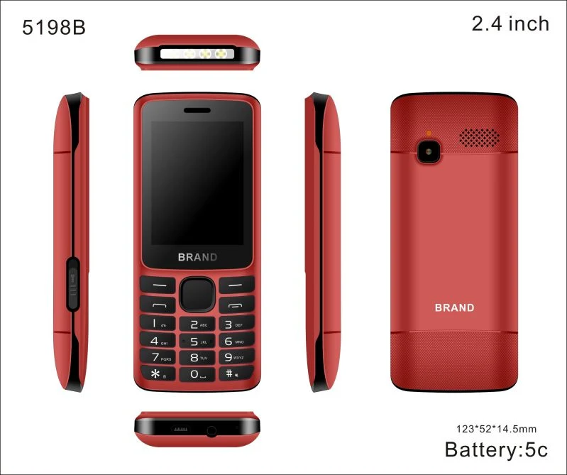 Small Size 3G Feature Mobile Phone Color Optional Support OEM/ODM