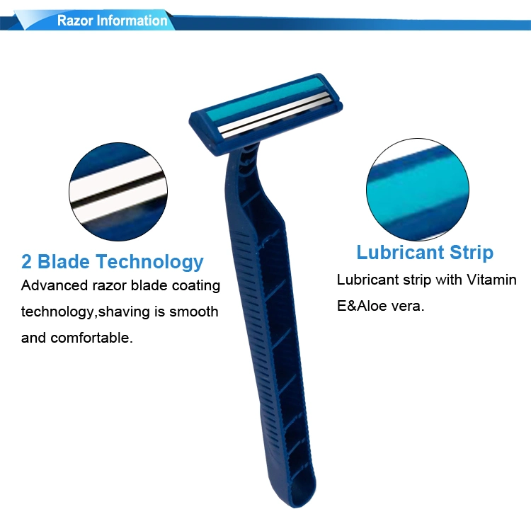 Factory Price Shaving Razor 2 Blades Hair Remover Disposable Razor