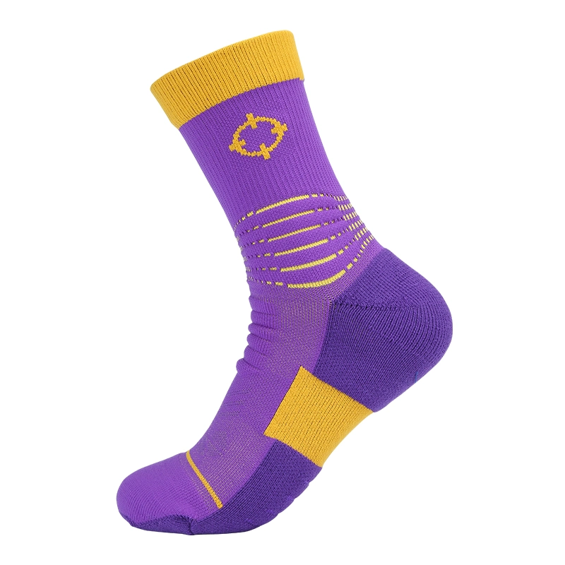 Men's Sports Socks Basketball Breadthable Mix Color Socks