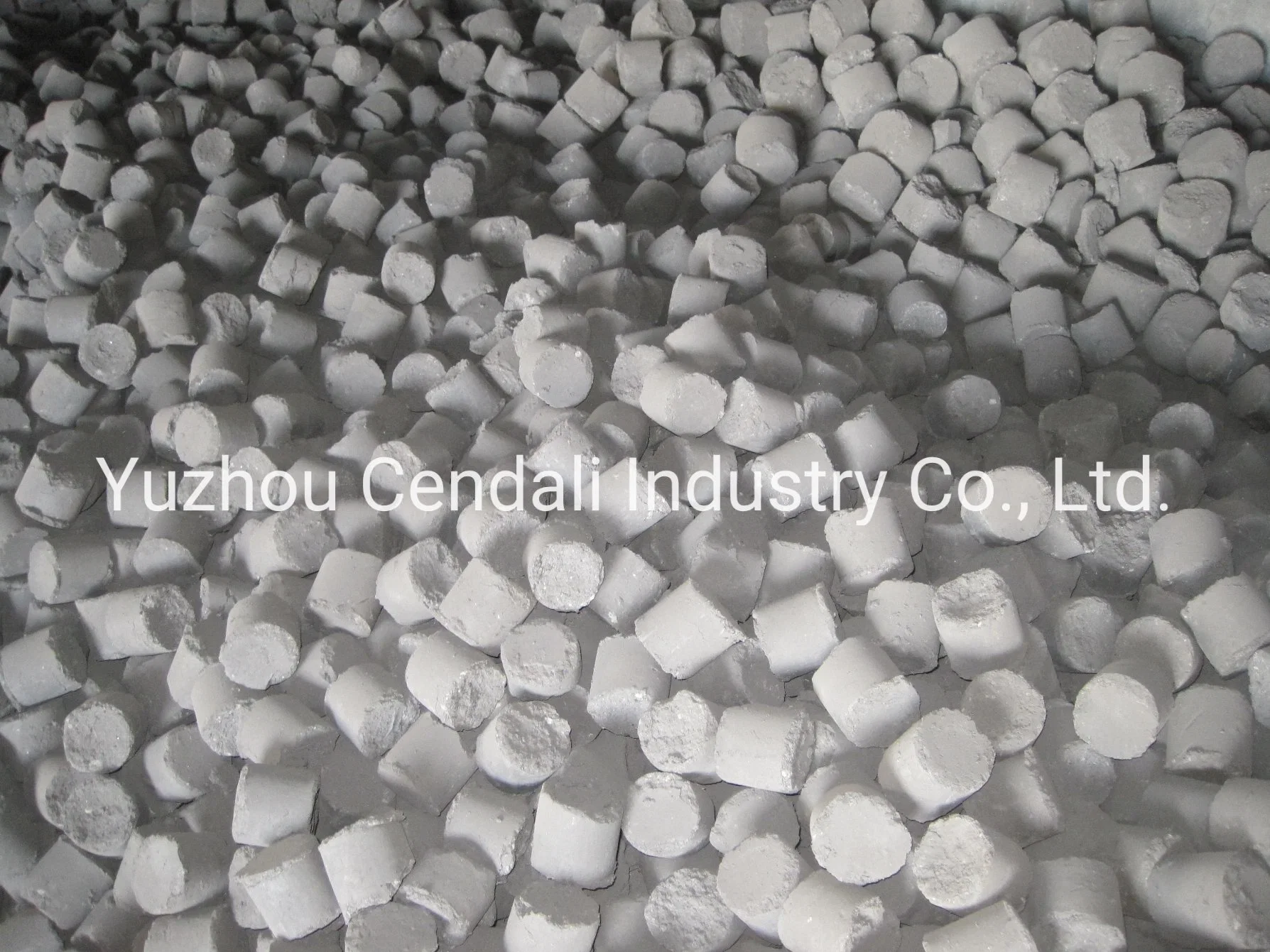 Refractory Raw Material Homogenized Bauxite Half Product Shape in Cylinder