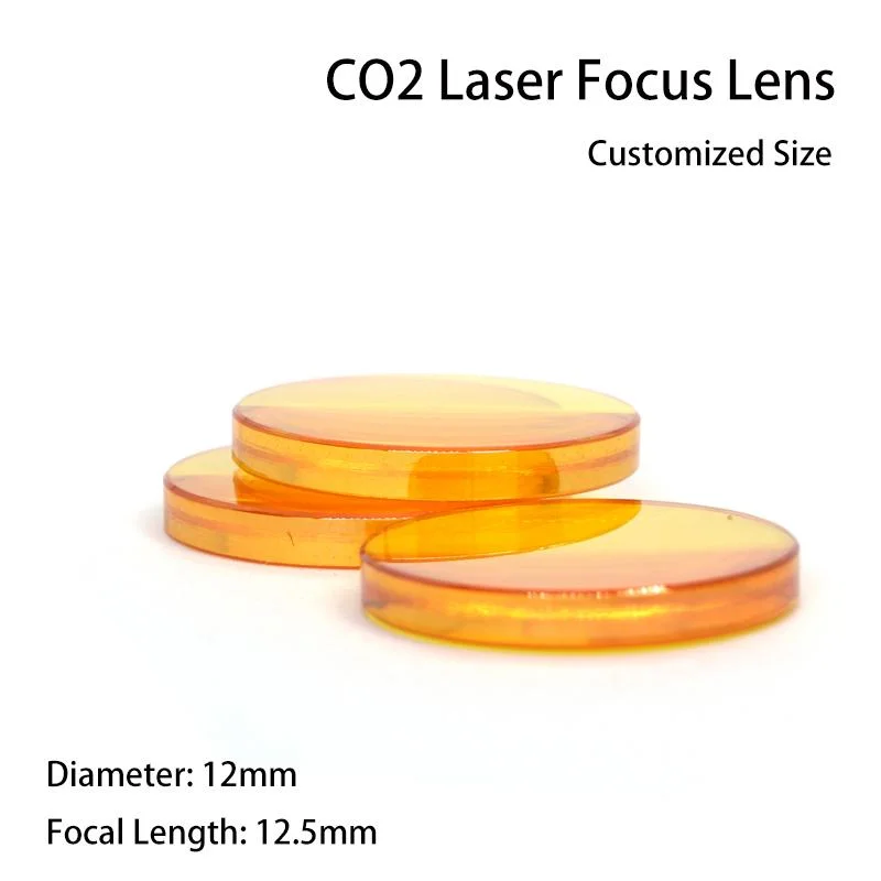 Lentilles optiques personnalisé D12f12,5mm THK laser CO2 de 3mm USA MCV Znse Objectif à focale Laser pour équipements laser