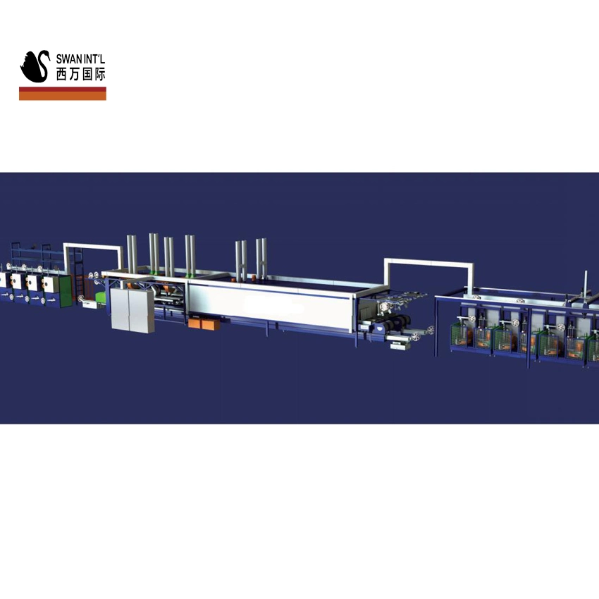 Tipo horizontal de 0,2 a 0,5 mm de cable de cobre esmaltado de alta velocidad que hace la máquina también proporcionan aislamiento barniz