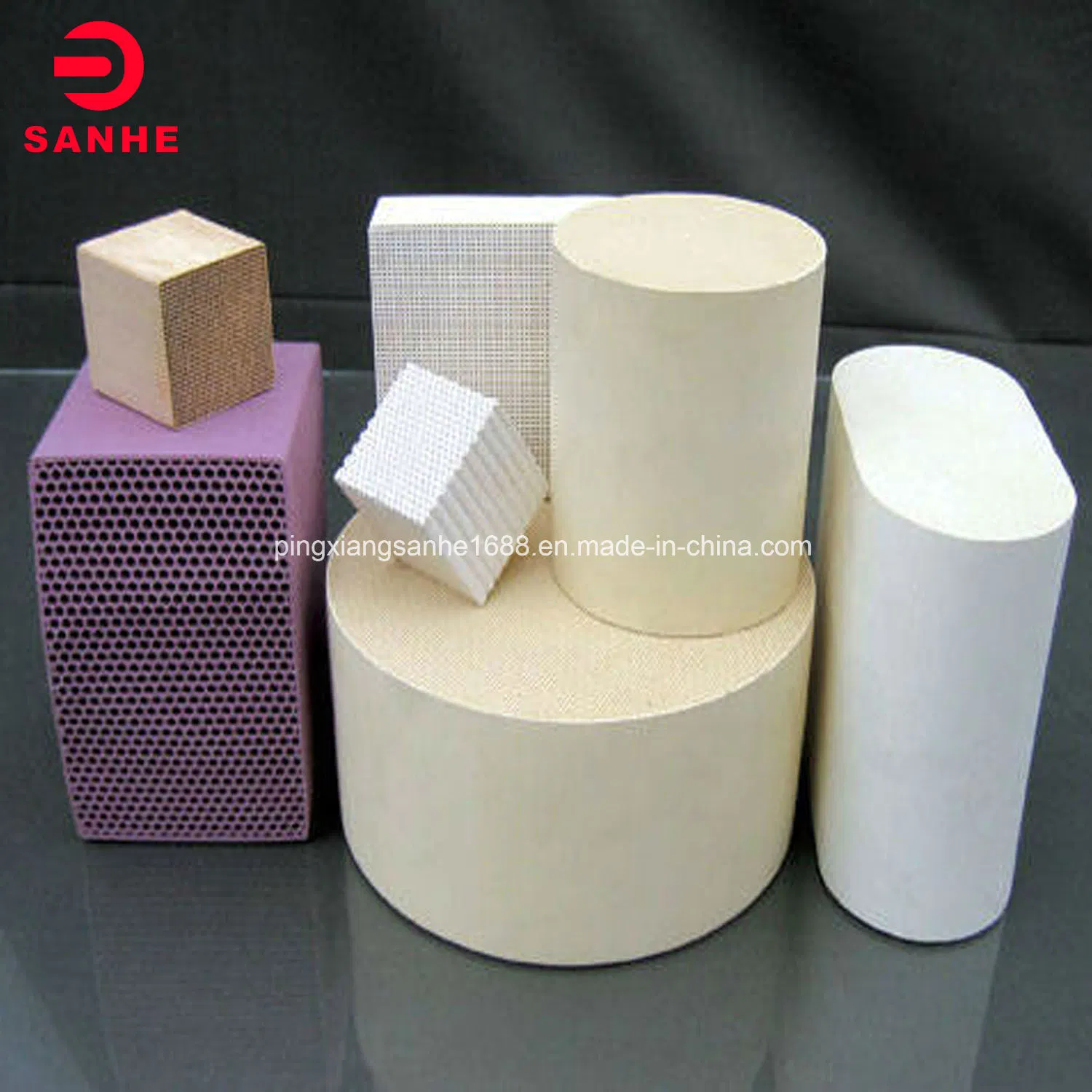 Catalyst Carrier Honeycomb Metallic Substrate Ceramic Honeycomb