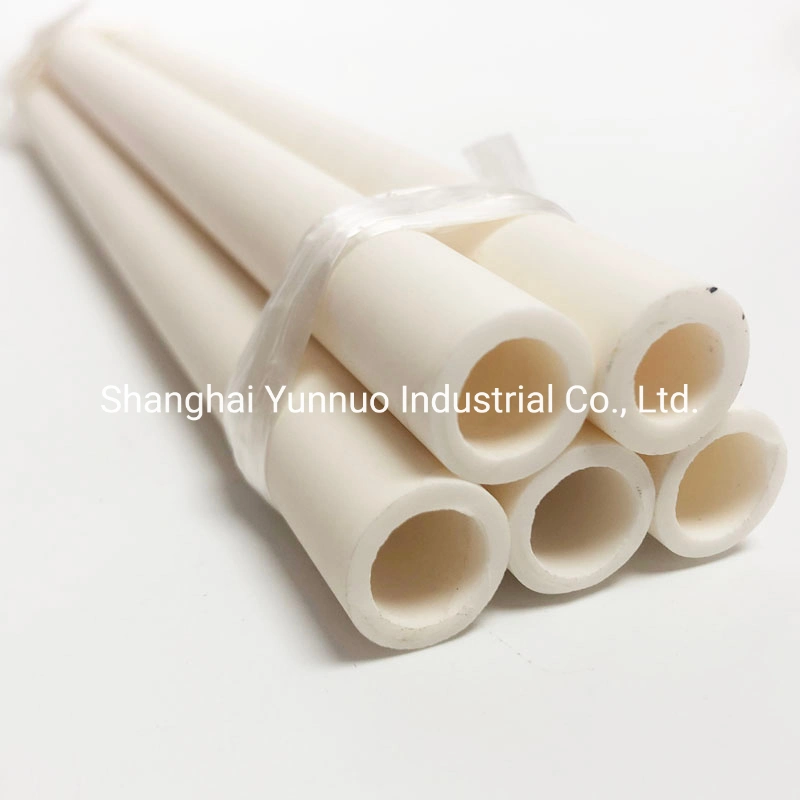 Чистый 95% 99% Al2O3 Alumina Hollow Rod for muffle Furnace