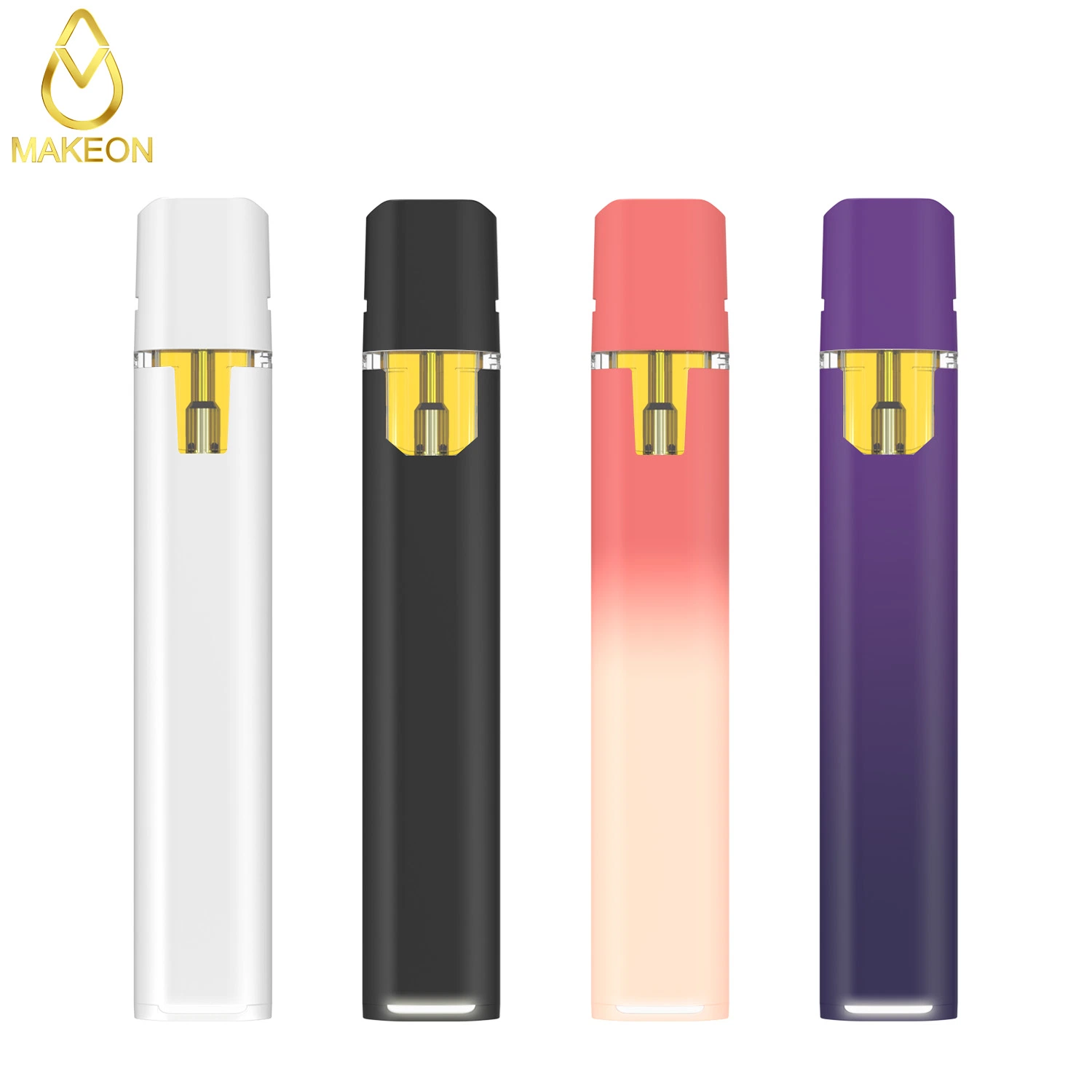 Makeon Stiiizy Custom Disposable/Chargeable vape batería 1,0ml Magnetic espese Oil Carro de tanque Pod batería VAPE desechable Vaporizer lápiz OEM Diseño