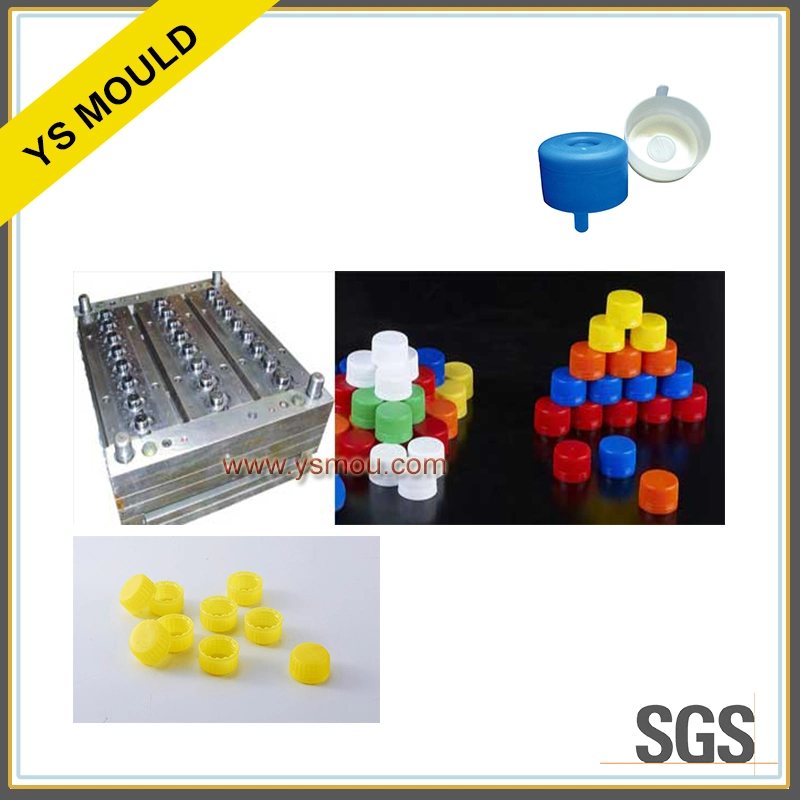 Customized 16 Cavity PP Plastic Cap Mould Hot Runner Injection Cap Moulding