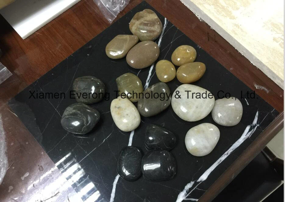 River White/Black/Green/Brown Stone Pebble for Flooring Tile/Garden/Driveway