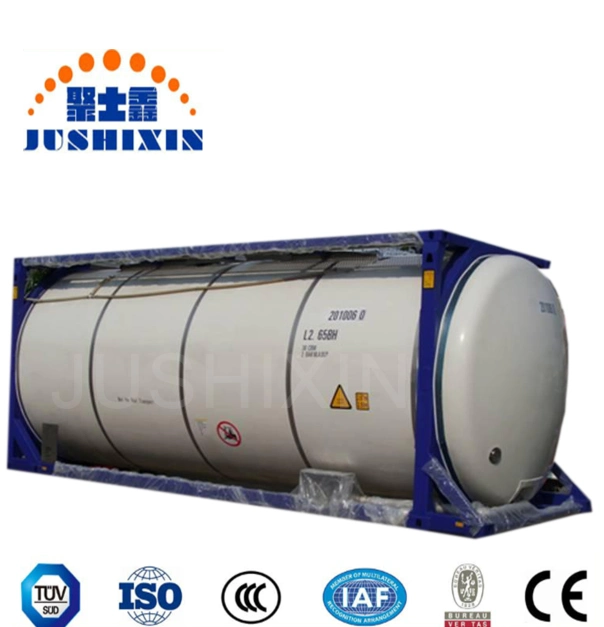 20FT New ISO Chemical Transport Fuel Oil Petrol Water Tank Container