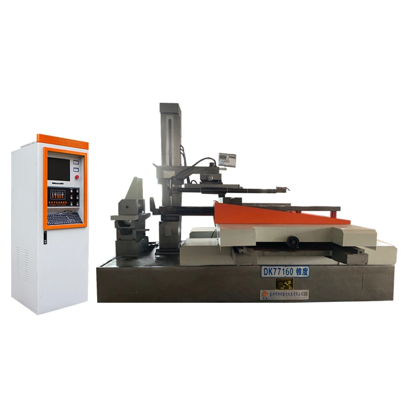 ماكينة قطع مغلقة بأسلاك CNC EDM عالية السرعة Dk77160 + خزانة إصلاح الأدوات