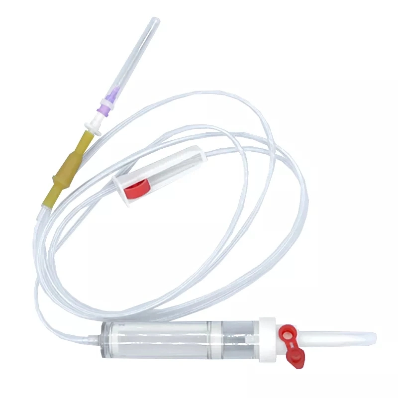 Blood Transfusion Set with Filter and Air Vent Needle