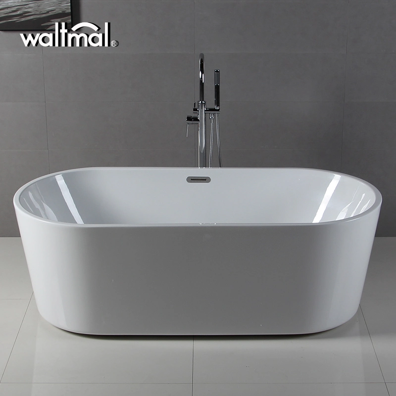 Stacking Packing Modern White Bath Tub Acrylic Free Standing Bathtub