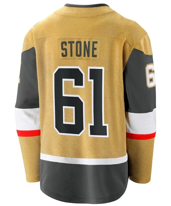 Deportes con costura Hockey sobre hielo Jerseys Vegas 61 Mark Stone