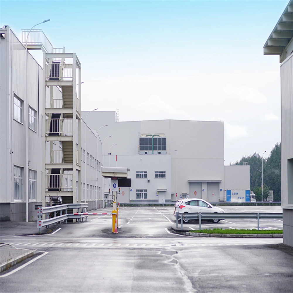 La estructura de acero pintado de la luz de almacén de acero de construcción de edificios de almacenes, naves industriales prefabricadas