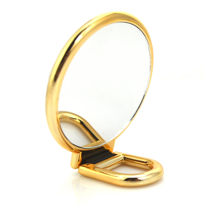 1X/2X Double Sides Promotional Gift Portable Foldable Handle Mirror