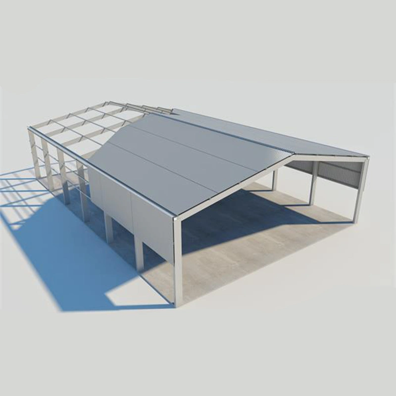 Modular Steel Structure Metal Frame Prefabricated Office Worshop Commercial Buidling