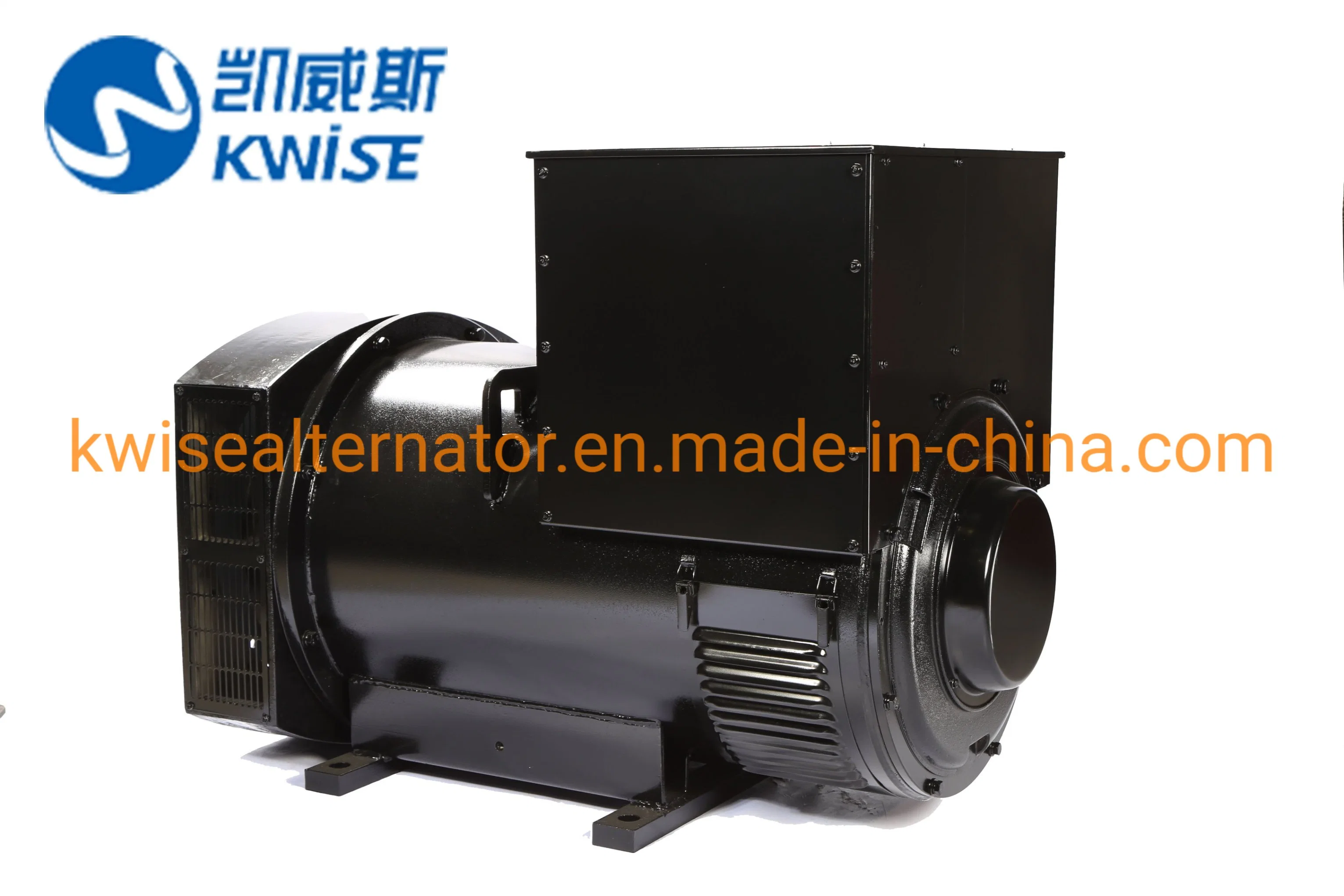 Kwise New Series Air-Cooled 1375kw 3 Phase 6 Leads Synchronous AC Alternator with Auto Digital AVR