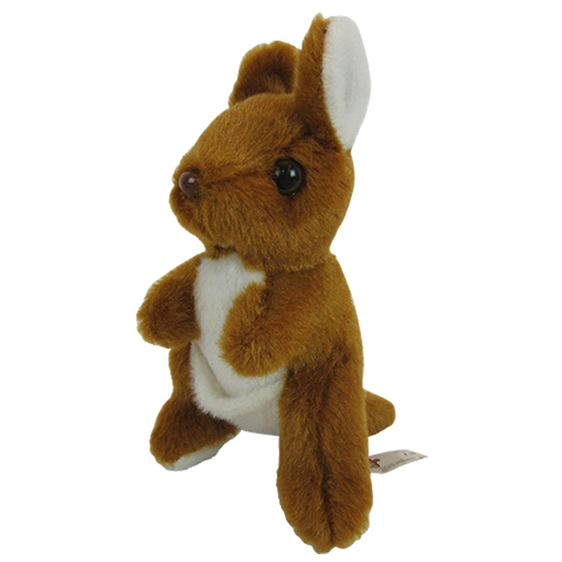 Lovely Mini Size 10cm Soft Kangaroo Toys Plush Keychain Stuffed Animal for Sale