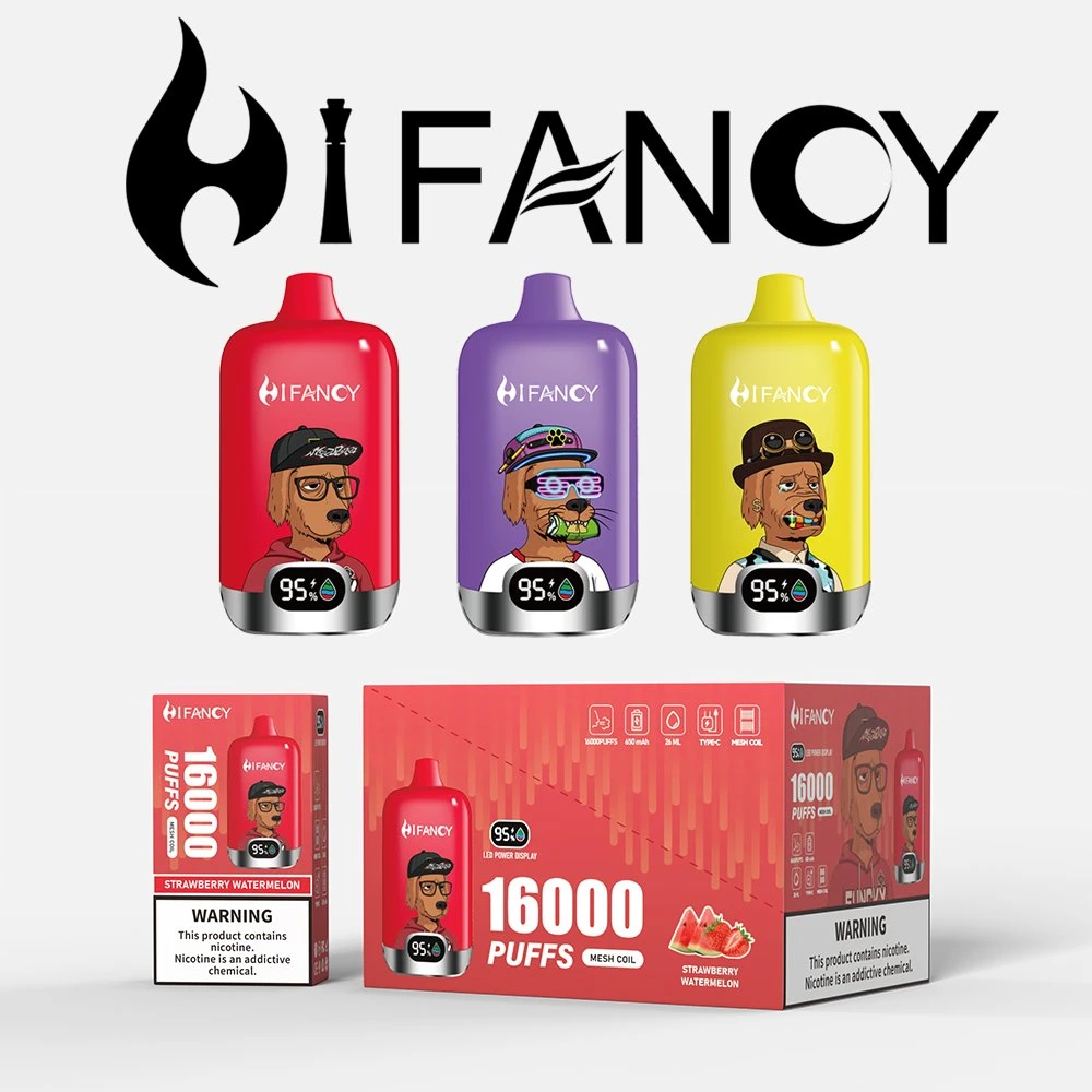 Disposable/Chargeable Hifancy 16000 Prefilled Vapes Wape Waka Lostmary Package Wholesale/Supplier I Vape Cheap Vaping Vape Puffs Vape Wape E Hookah Charger Vaper