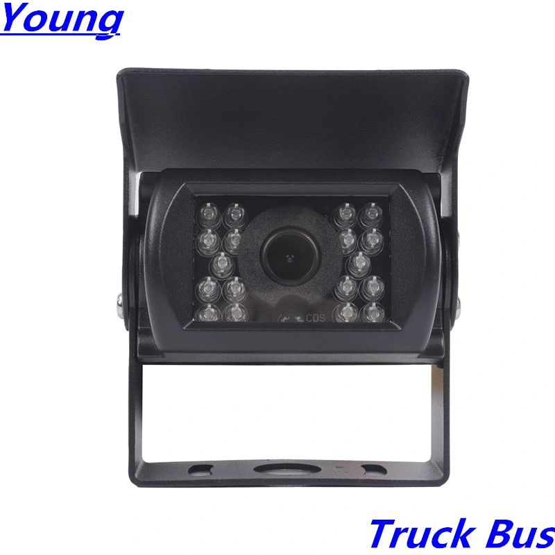 Caméra de recul étanche avec vision nocturne infrarouge pour bus et camion.
