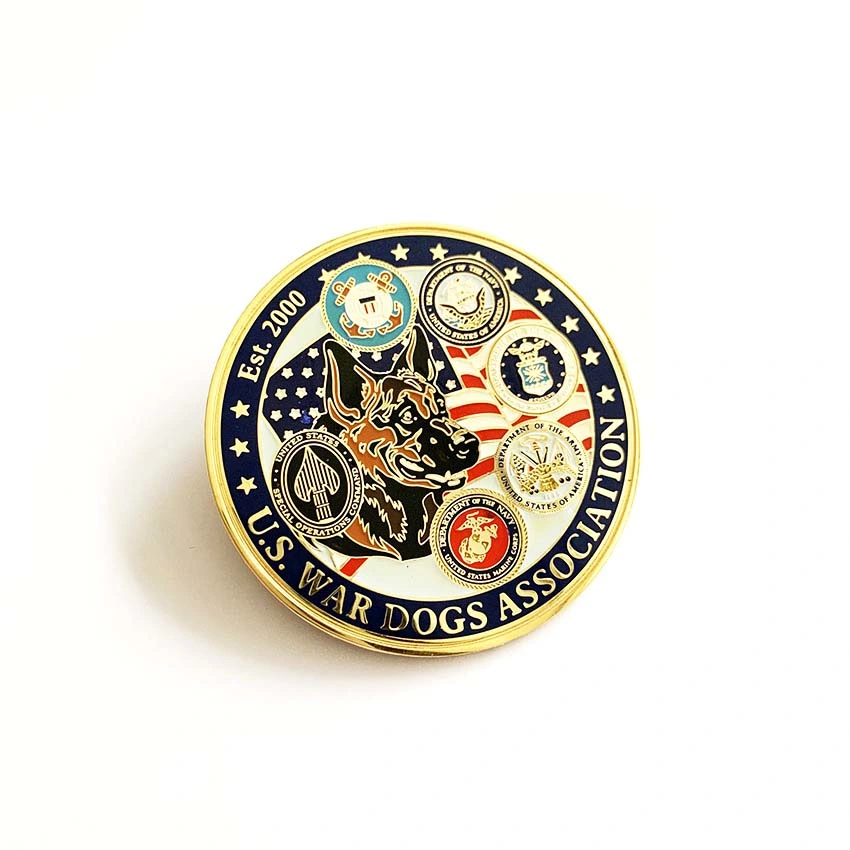 New Badge Pins Custom Hard Enamel Craft Badge for Promotional Gift