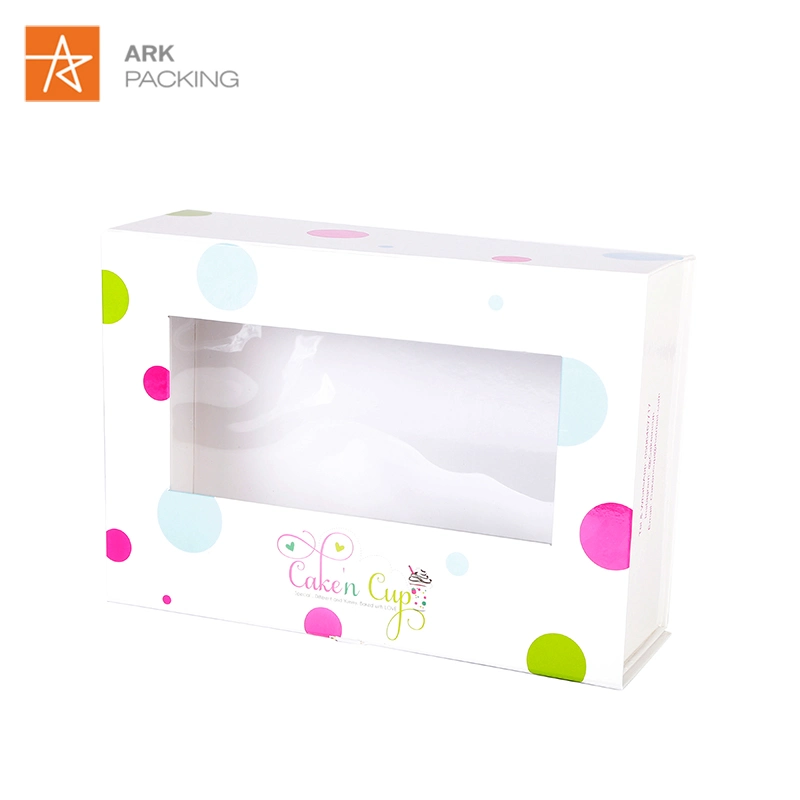 High Quality Paper Packaging Folding Box with Clean Window