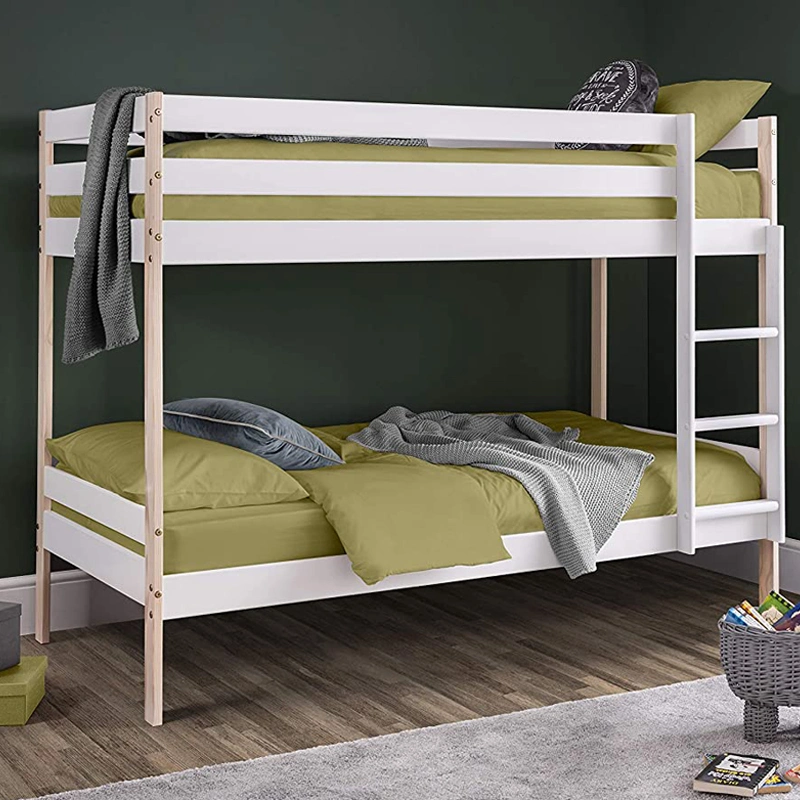 Hot Sale Wholesale/Supplier Bedroom Multifunction Kids Bed Solid Wooden Furniture Bunk Bed