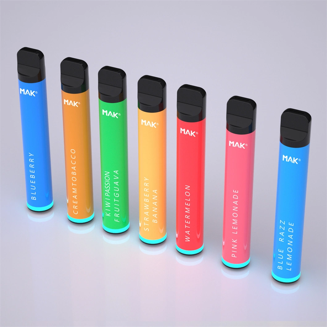 Shenzhen بالجملة 16+ نكهات من MaK 1500/7000/10000 فافات Disposable/Chargeable Vape