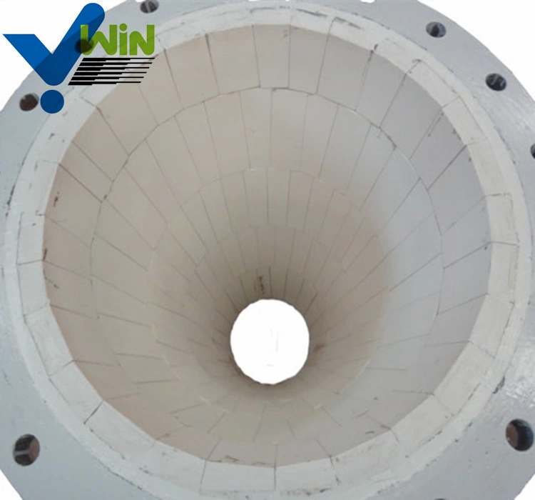 Zibo Win-Ceramic Produces Welded Steel Pipe Miter Bend Elbow with Ceramic Wear Liner