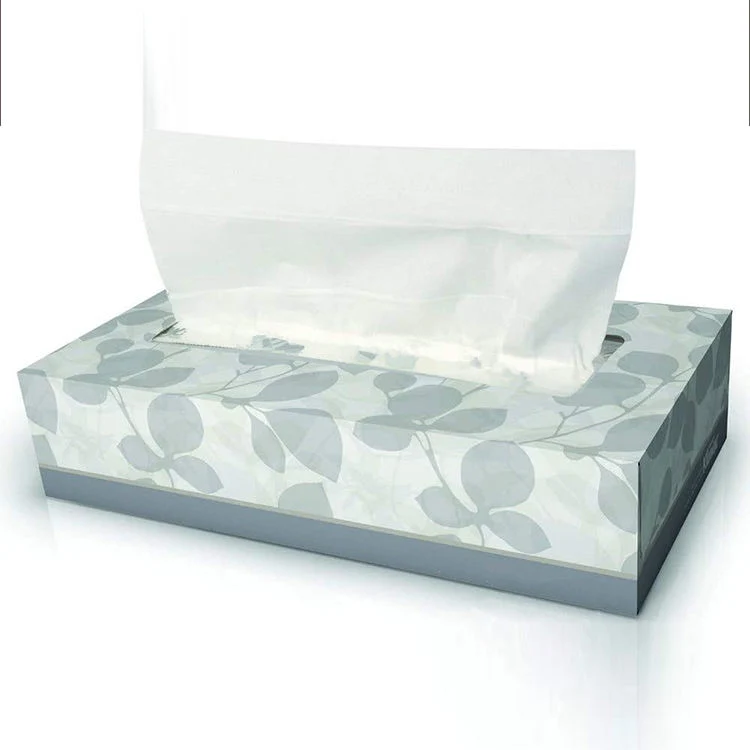 Factory Wholesale/Supplier OEM Virgin Wood Pulp Facial Tissue Paper Box Tissue Box