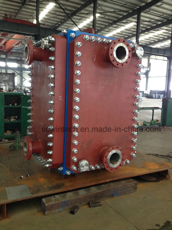 Fully Welded Plate Heat Exchanger/Semi-Circular/ Roundness/ Disk/Stainless Steel Plates