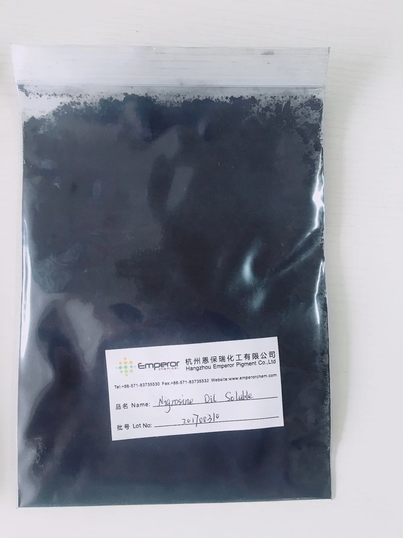 Nigrosine Black Oil Soluble Black Dye for Leather