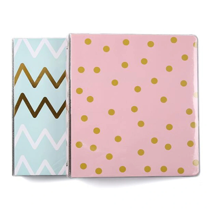 Recycled Paper Folder PVC Folder 4-Holes Ring Binder