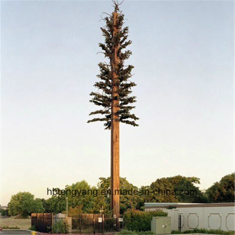 Custom-Made Palm/Pine Tube Telecom Tower