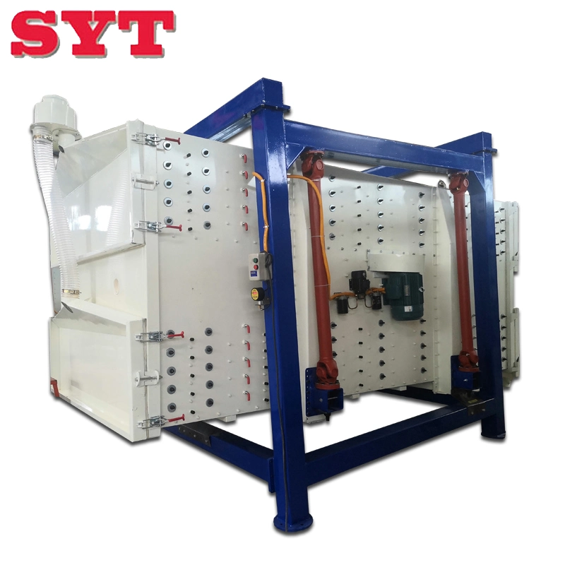 Self Cleaning Square Swing Vibrating Gyratory Screening Sifter Machine for Silicon Powder