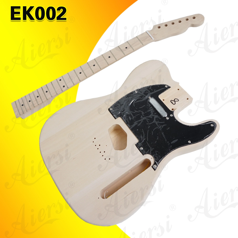 DIY Telecaster электрическая гитара комплект незавершенной теле гитара для продажи