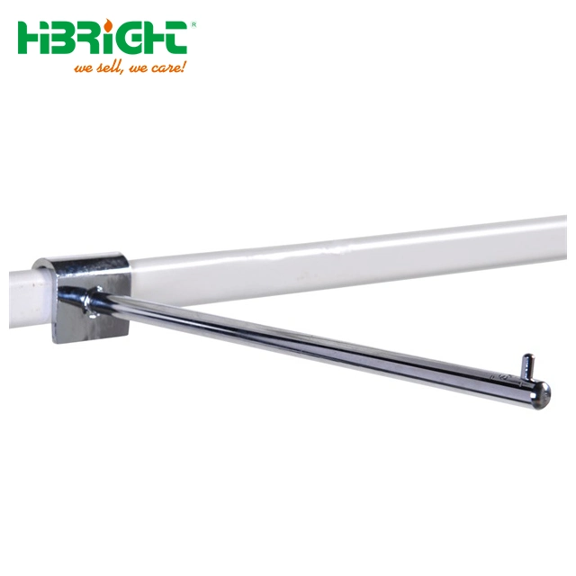 Supermarket Shelf Accessory Metal Bar Hooks for Gondola Shelf