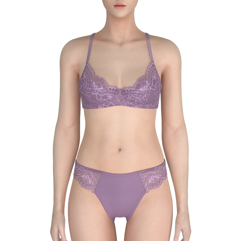 Lencería Sets Sujetador sexy y Brief Sets mujeres ropa interior mujeres Lencería