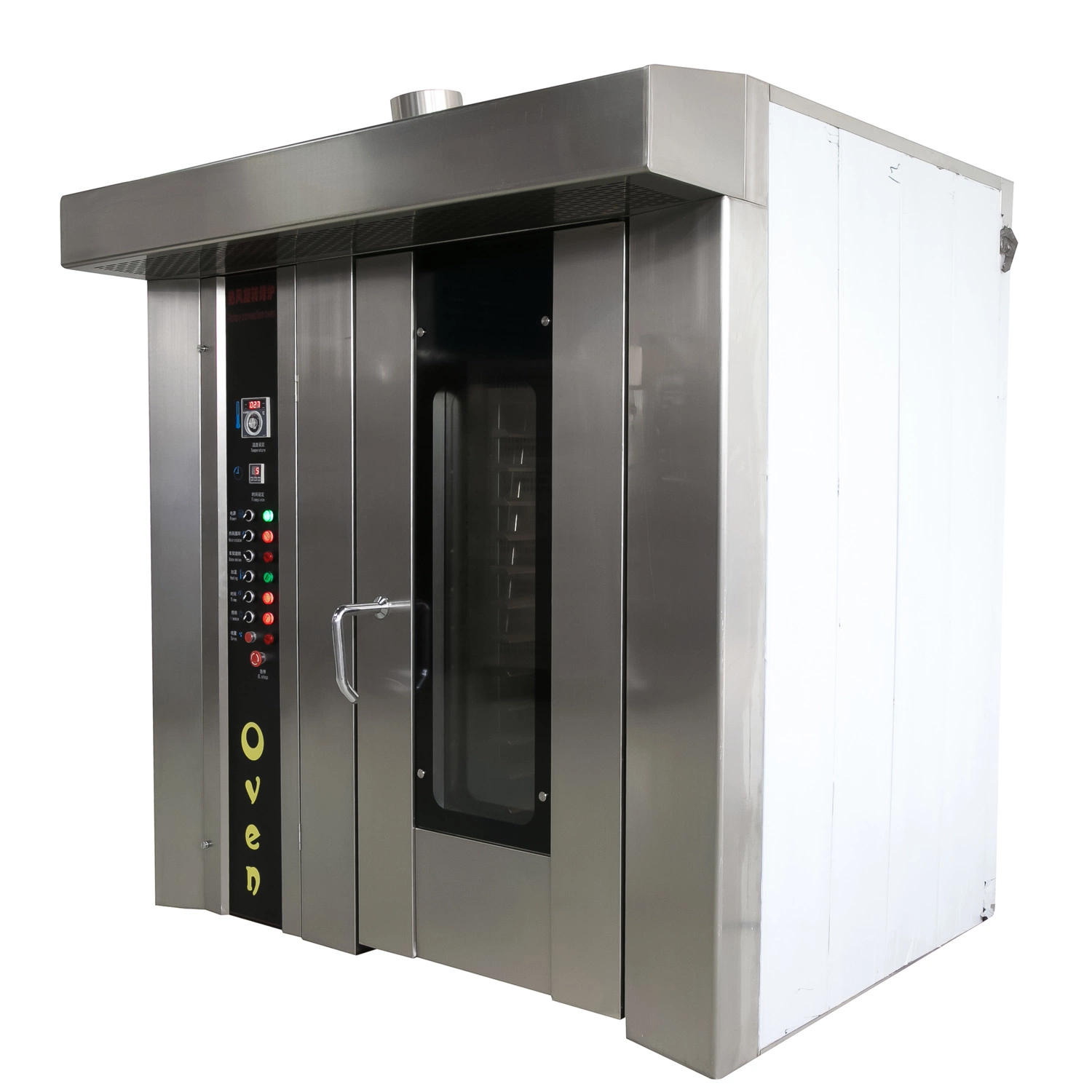 Baking Oven Bakery Bread Cake Cookies Rotary Rack Oven Machine/16/32/64 Trays Diesel/Gas/Electrical Heating Rotary Oven