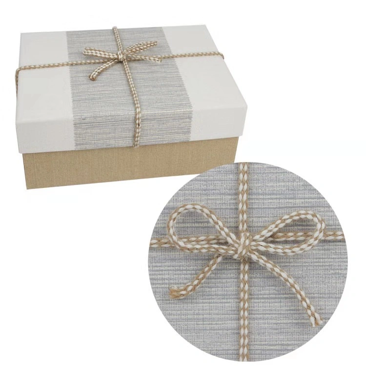 Promotion de Noël Custom graver l'emballage avec aimant Logo boîtes boîte cadeau en bois de bambou