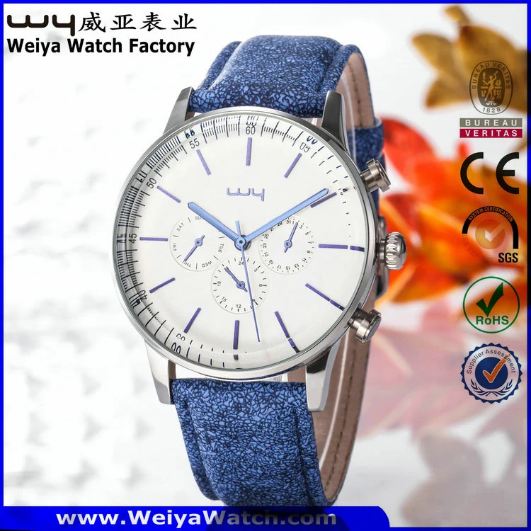 Factory Casual Quartz Ladies Fashion Wrist Watch (Wy-081E)