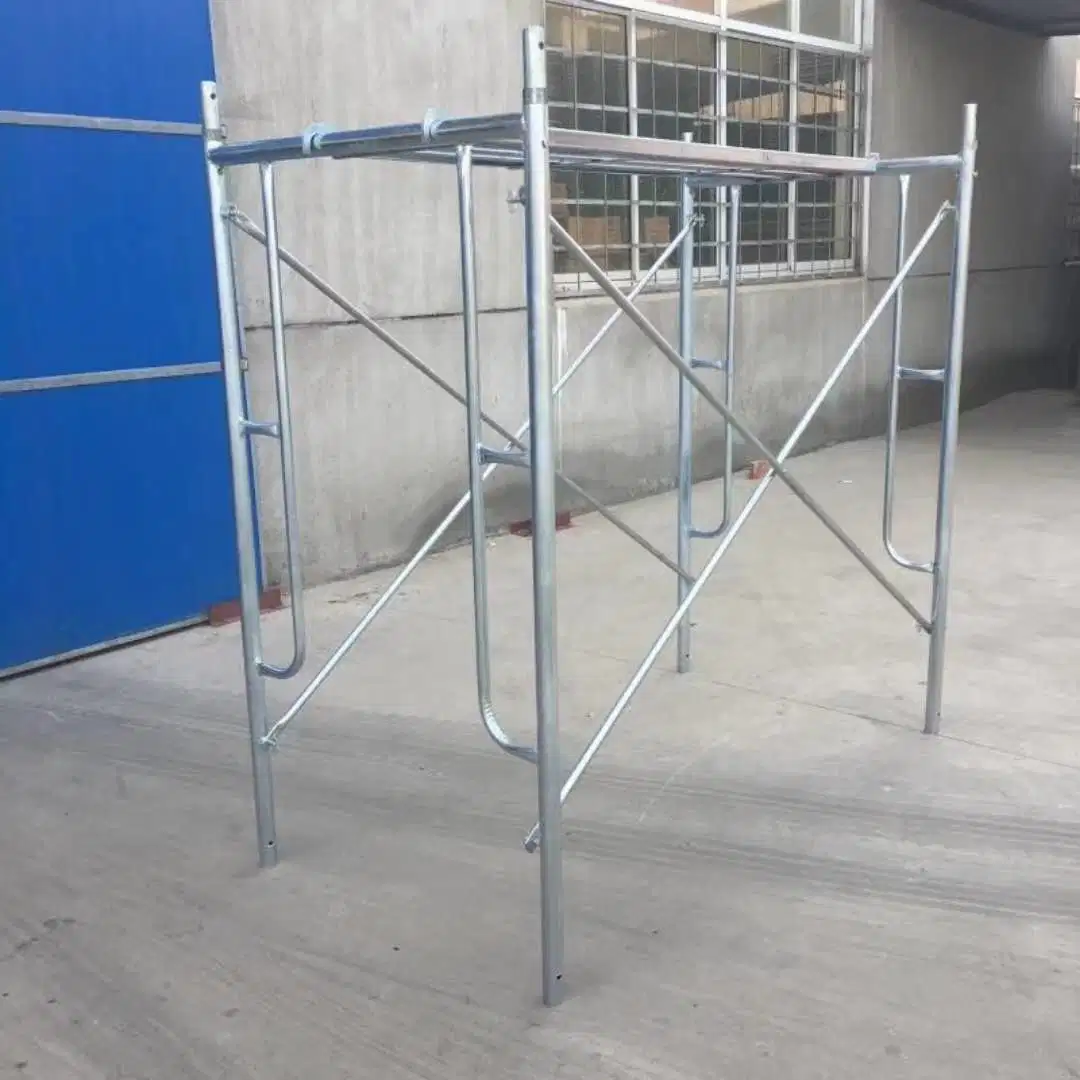 Adjustable Q235 Steel H-Frame Scaffold