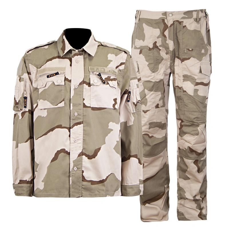 Outdoor Uniform Men's Tactical Clothing Shirt and Pants Set Long Sleeve