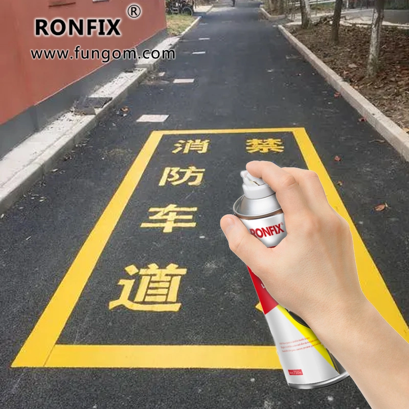 750ml Canned Line Mark Spray paint for Road Marking