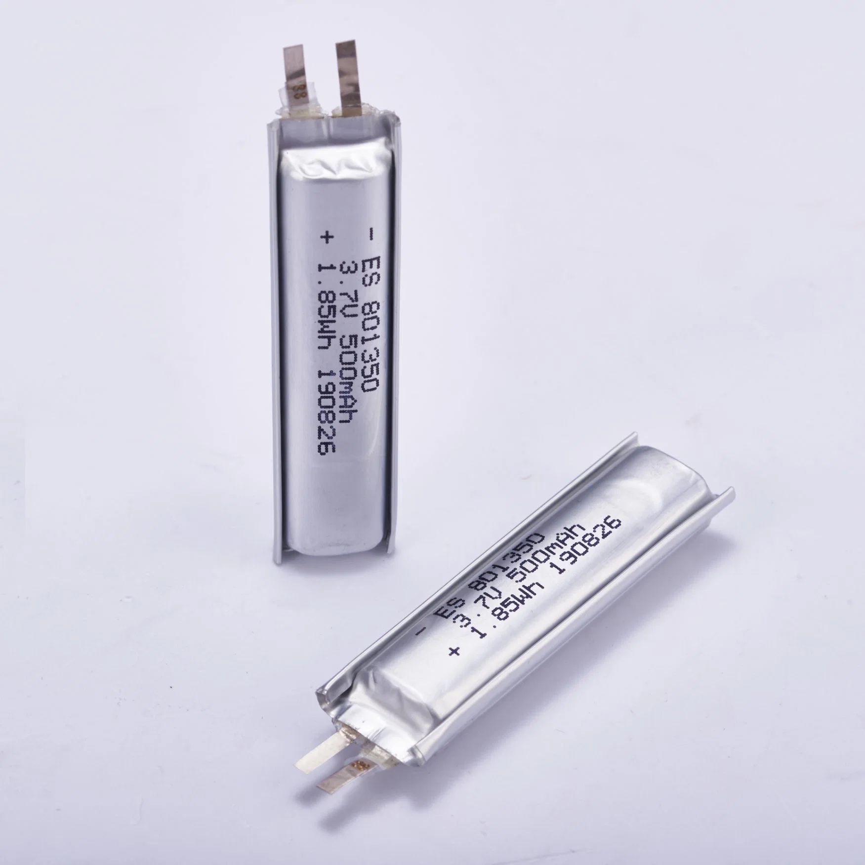 801350 Lithium Battery 3.7V 500mAh Rechargeable Li Polymer Battery for Medical Equipment
