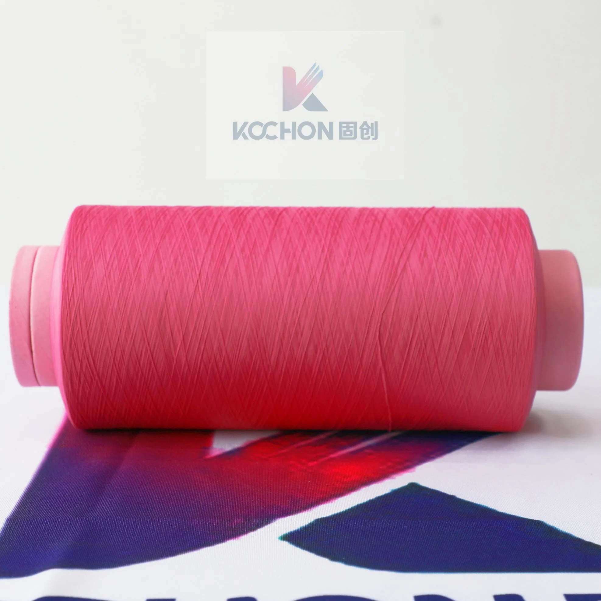 Top Wholesale 78d/48f/1/2 100% Polyamide Multifilament Yarn High Stretch Nylon Dope Dyed Yarn DTY for Knit