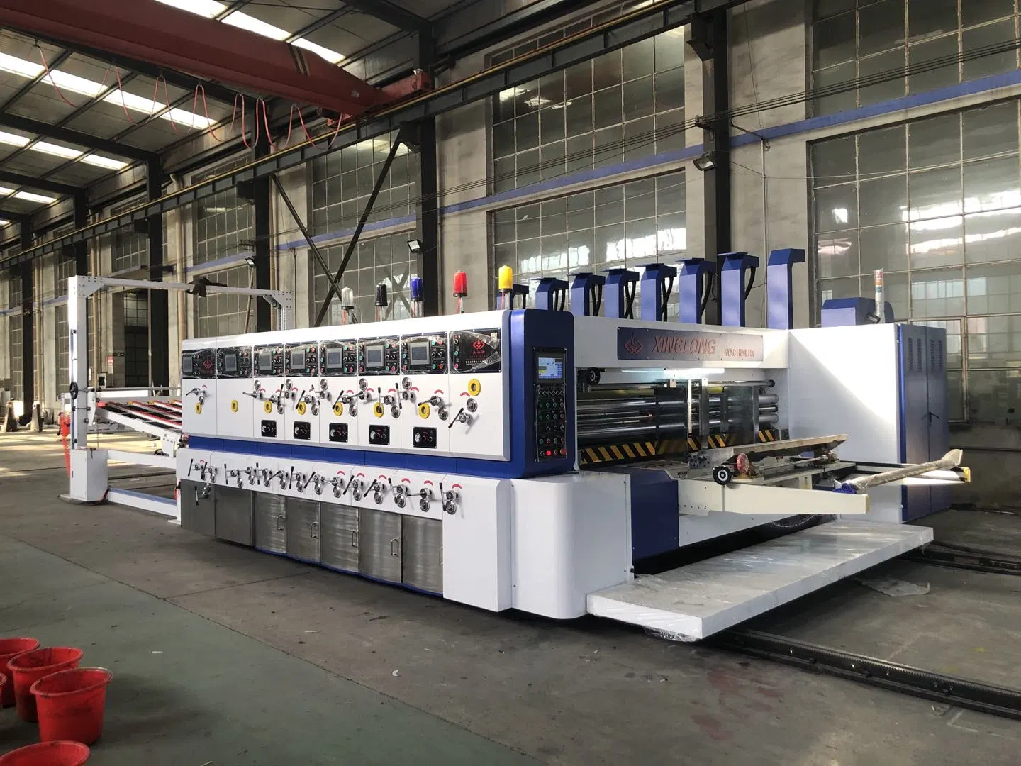 OEM/ODM Corrugated Box Making Machine Carton Printing Slotting Die Cutting Machinery Flexo Printing Machine